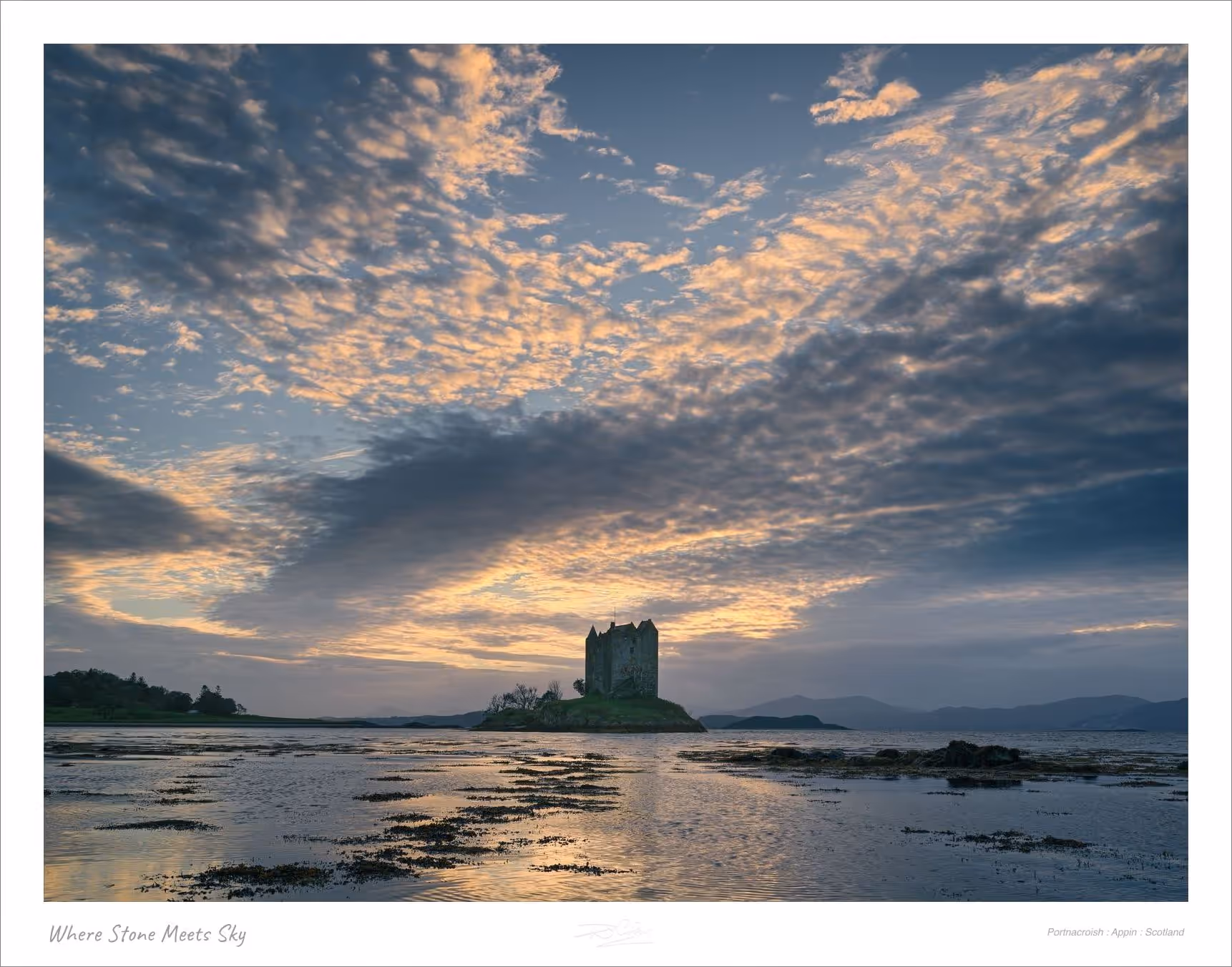 Where Stone Meets Sky — Portnacroish : Appin : Scotland