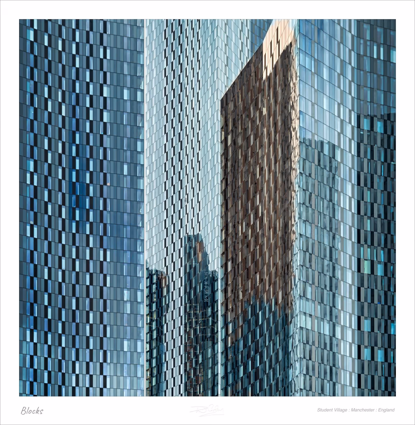 Blocks — Student Village : Manchester : England