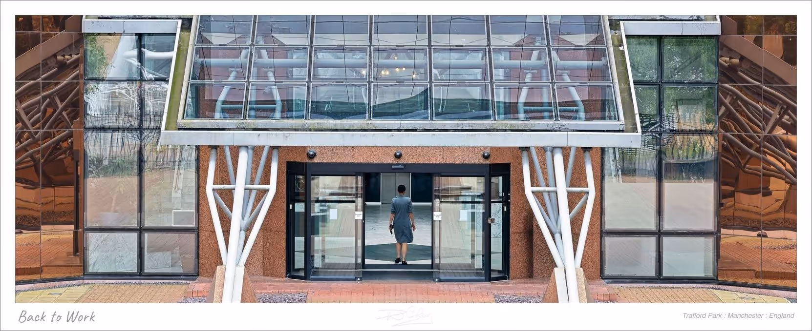 Back to Work — Trafford Park : Manchester : England