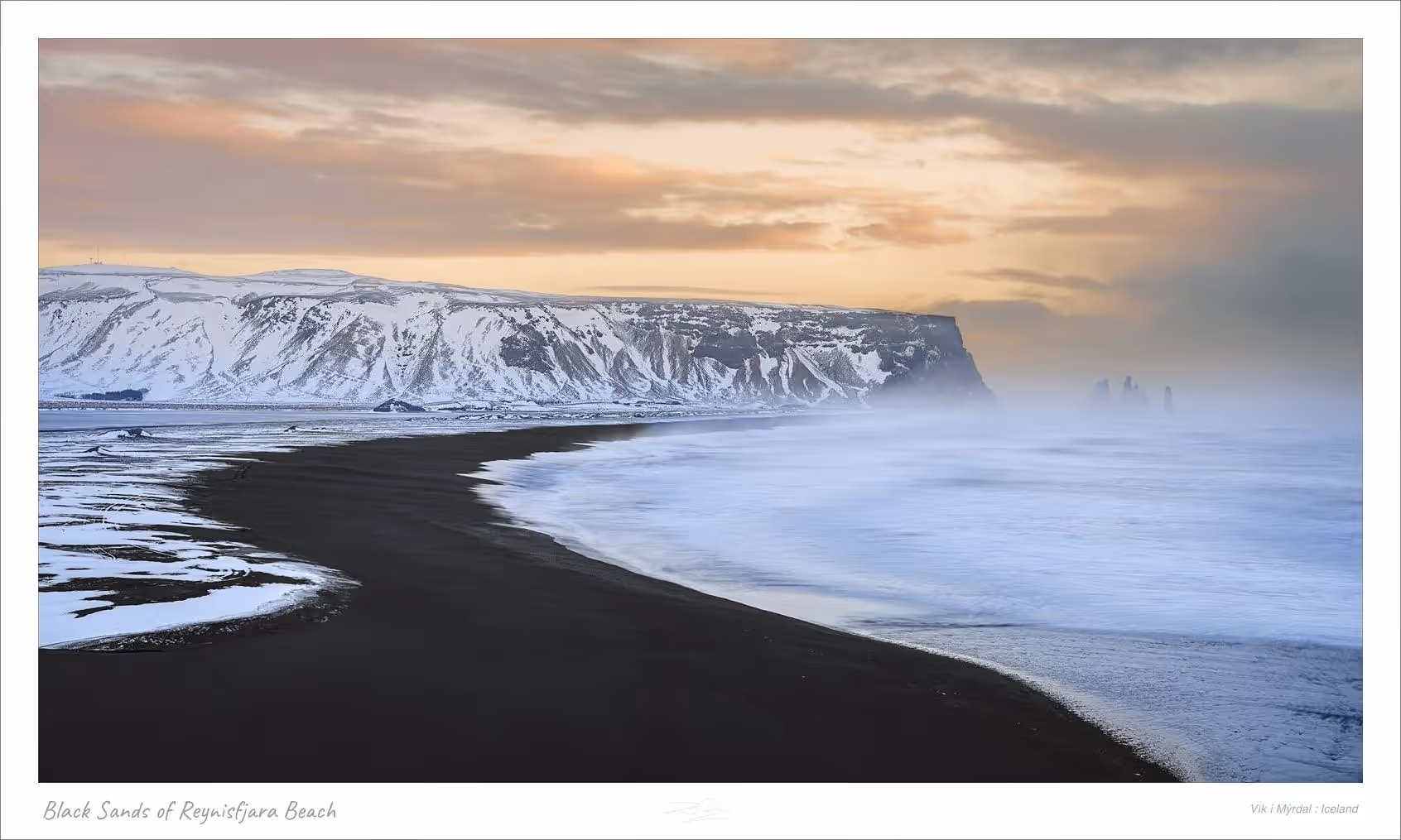 Black Sands of Reynisfjara Beach