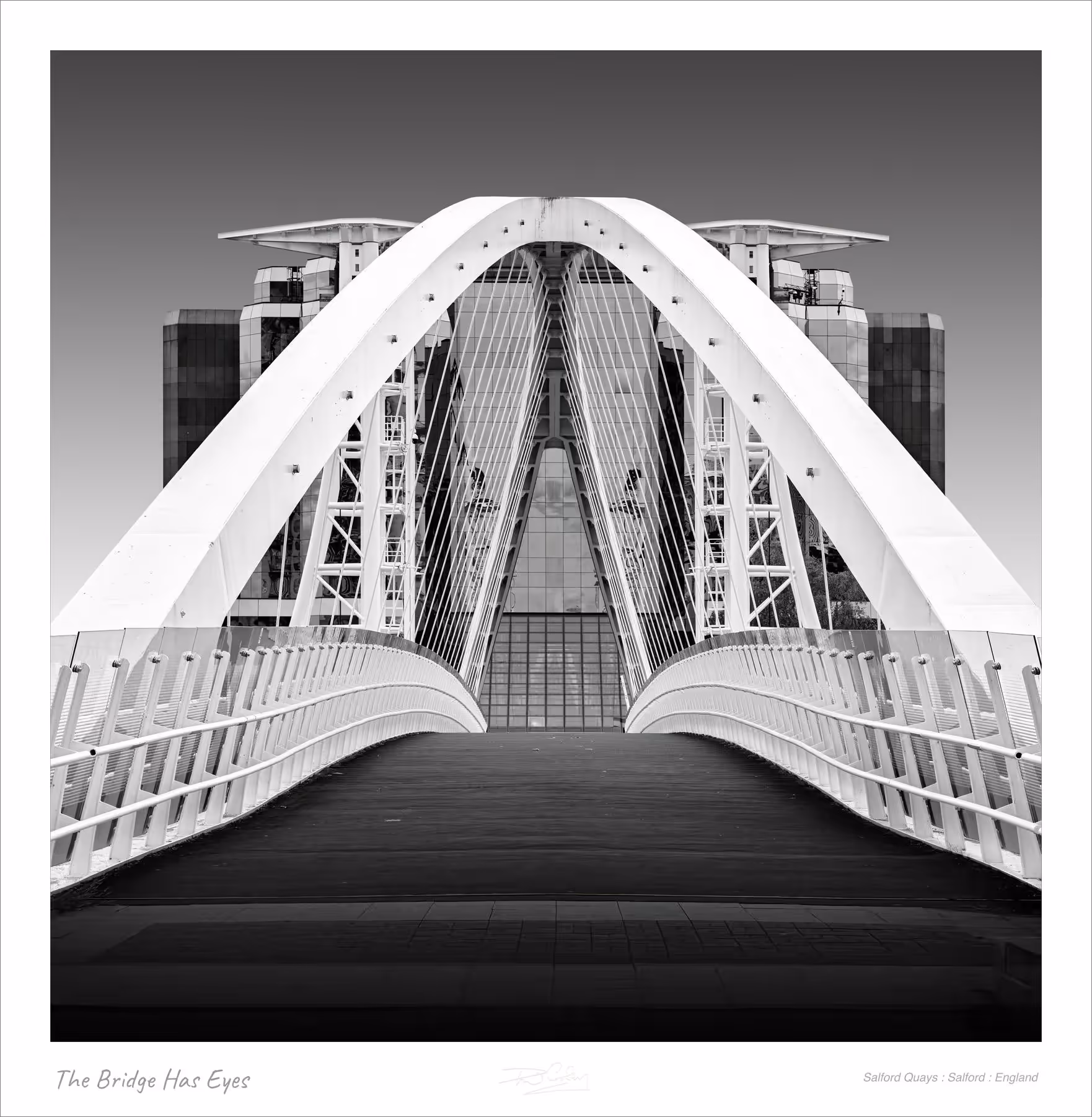 The Bridge Has Eyes — Salford Quays : Salford : England