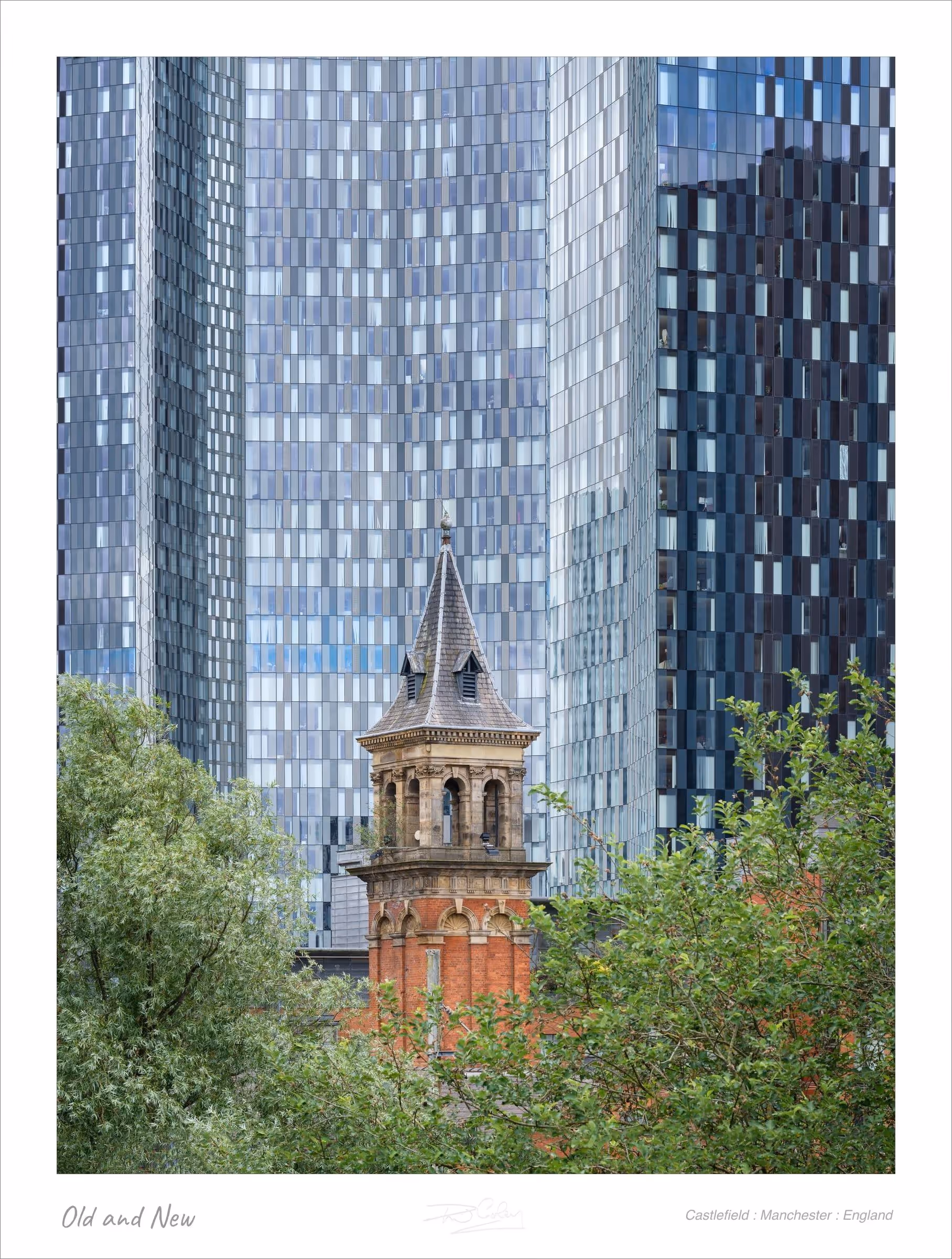 Old and New — Castlefield : Manchester : England