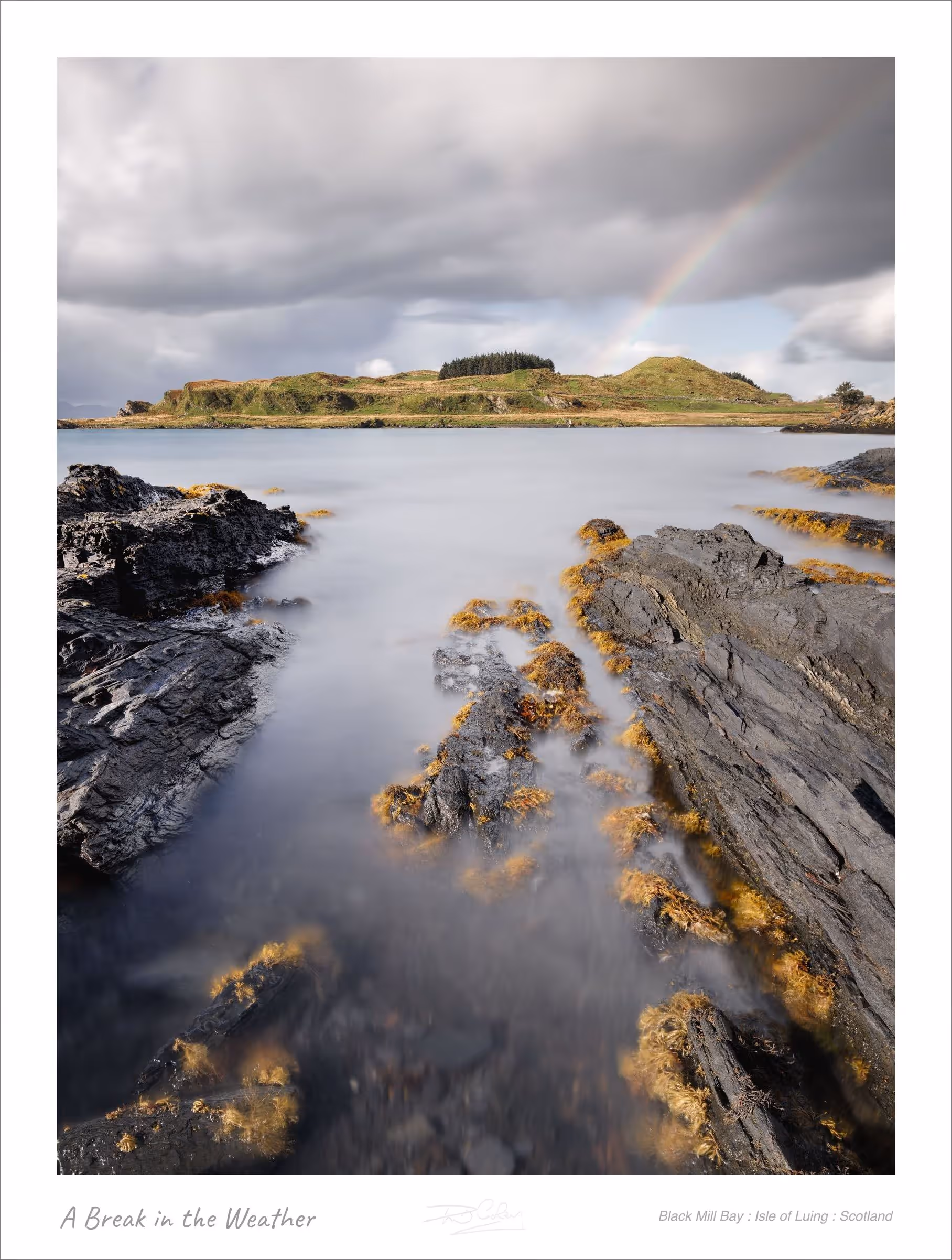A Break in the Weather — Black Mill Bay : Isle of Luing : Scotland